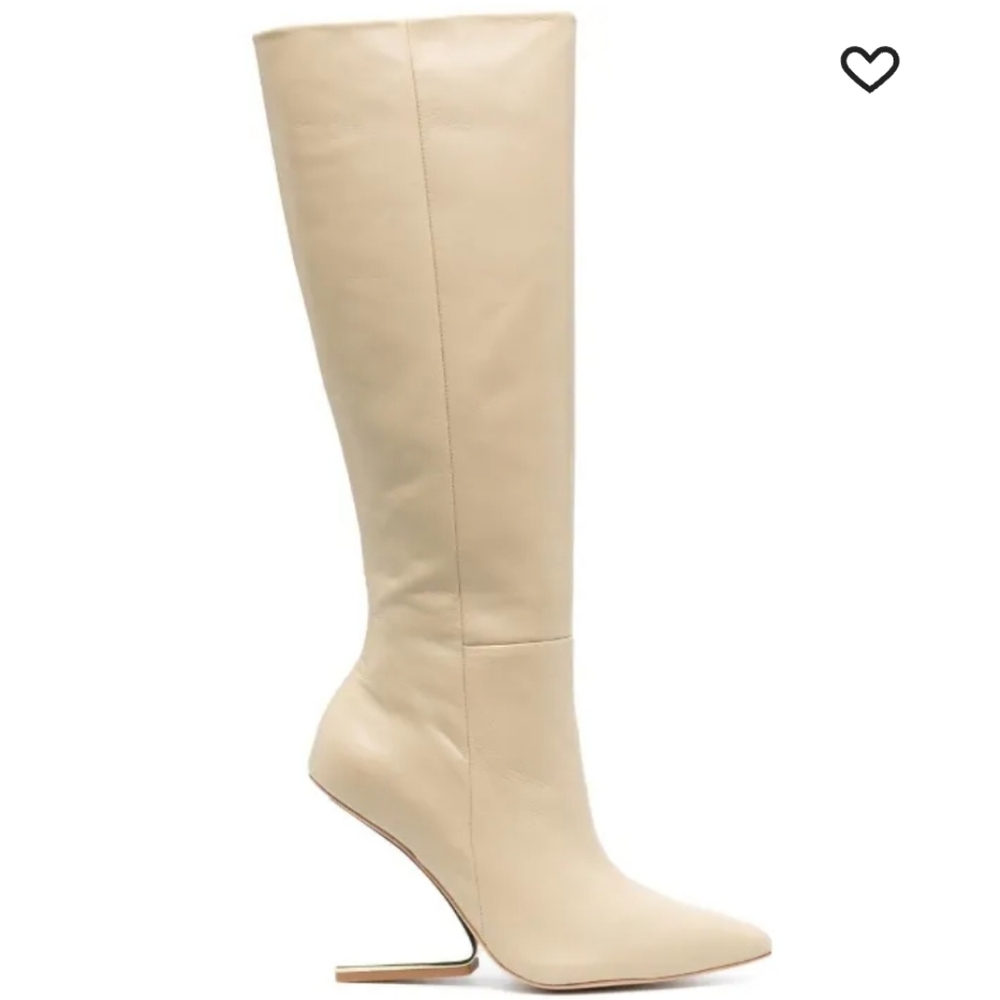 Cult Gaia Bianca High Heel Knee Boots - Picture 2 of 12